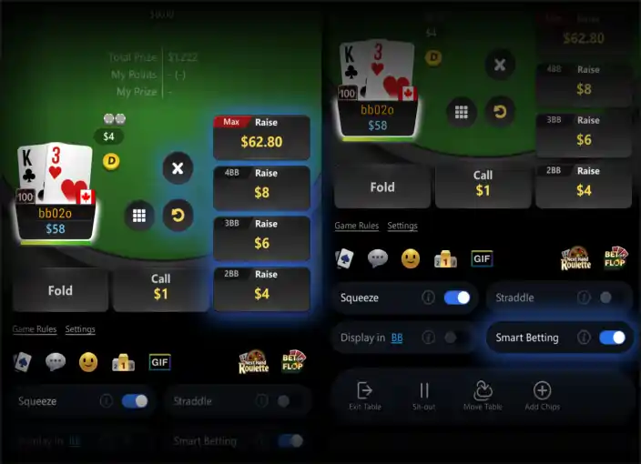 GGPoker桌面客户端操作界面示例